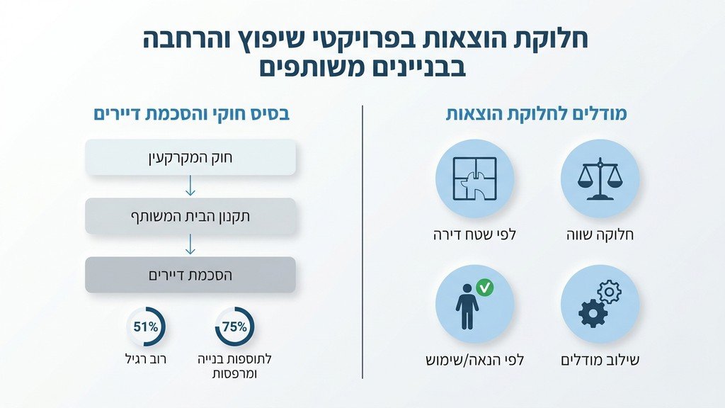 נוצר על ידי מודל בינה מלאכותית Gemini Pro ישיבת ועד בית בנושא חלוקת הוצאות שיפוץ